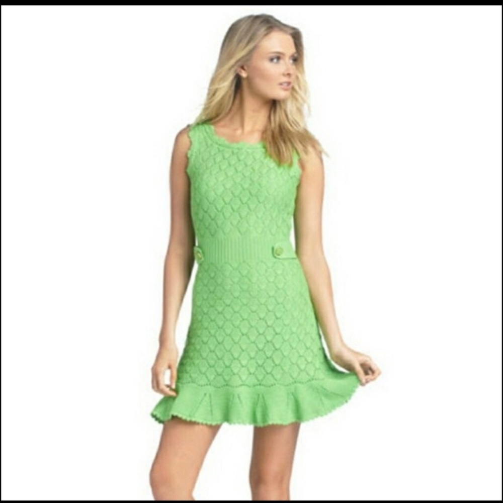 Woman’s green Lilly dress